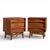 Mid-Century Modern Mid 20th Century Young Manufacturing Mid Century Curved Walnut Nightstands - Pair For Sale - Image 3 of 11
