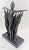 Art Deco Art Deco Style Bronze Sculpture of Dancer Showgirl After Demetre Chiparus 21" For Sale - Image 3 of 16