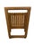 Mid-Century Modern Slatted Walnut Folding Dining Chairs - Set of 4 For Sale In Philadelphia - Image 6 of 6