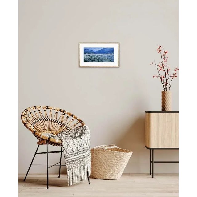 "Truchas Snow" Contemporary Impressionist Style Oil Painting For Sale In Reno/Lake Tahoe - Image 6 of 12