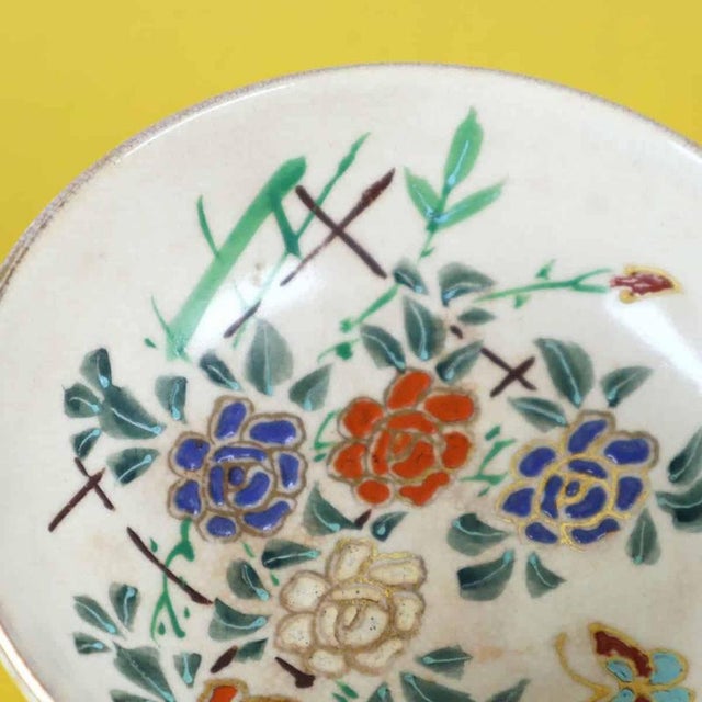 Antique Asian Glazed Ceramic Bowl, 1900s For Sale - Image 5 of 9