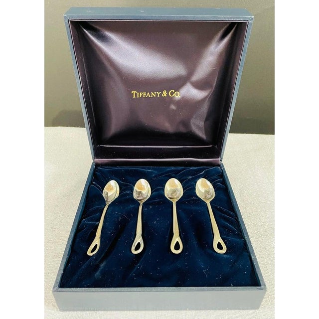 Tiffany & Co. Elsa Peretti Sterling Silver Padova Babe Spoon, a Set of