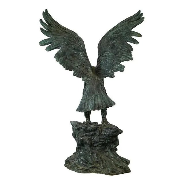 Patin Bronze Eagle-Sculpture, Italy, 1970s, Bronze For Sale - Image 3 of 11