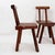 Mid Century - Vintage - Chairs Measures : 34x39cm H:79cm SH:45cm Material : Dark-colored oak wood These solid wood...