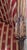 Early 20th Century Pair of English Regency Mahogany Bergeres With Swan Head Carving Red Silk Fabric For Sale - Image 12 of 12