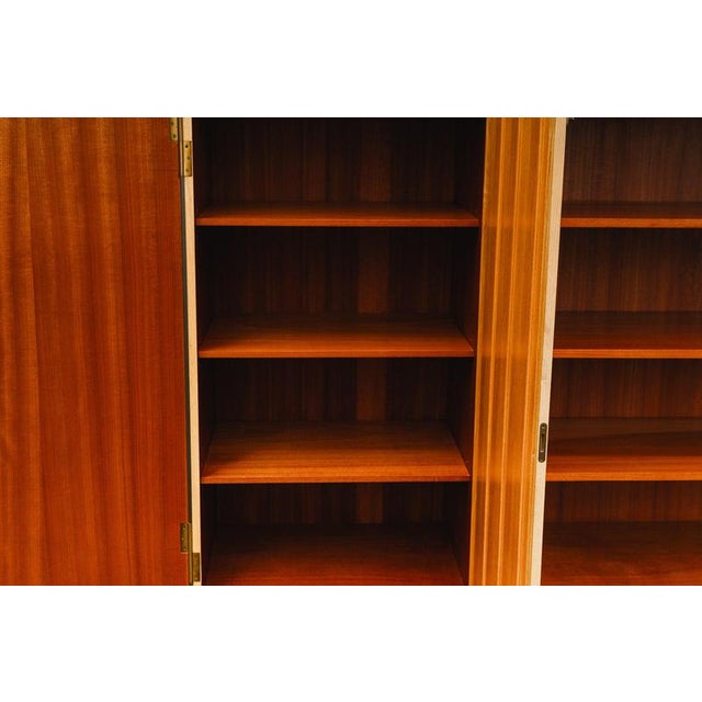 Mid-Century Sideboard in Brass and Pine For Sale - Image 15 of 18