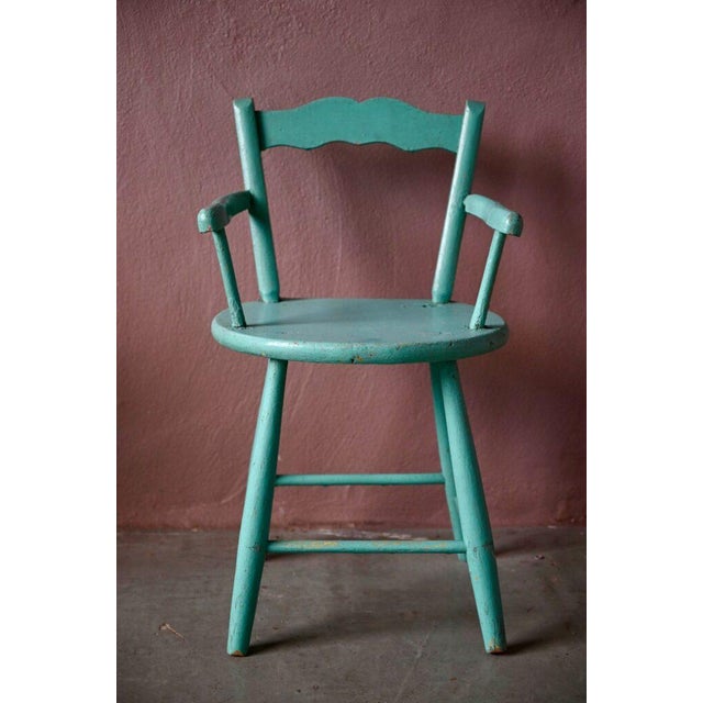 French Children's Desk, 1940s For Sale - Image 15 of 18