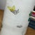 Cylindrical Ceramic White Vase with Deer Design For Sale - Image 12 of 12
