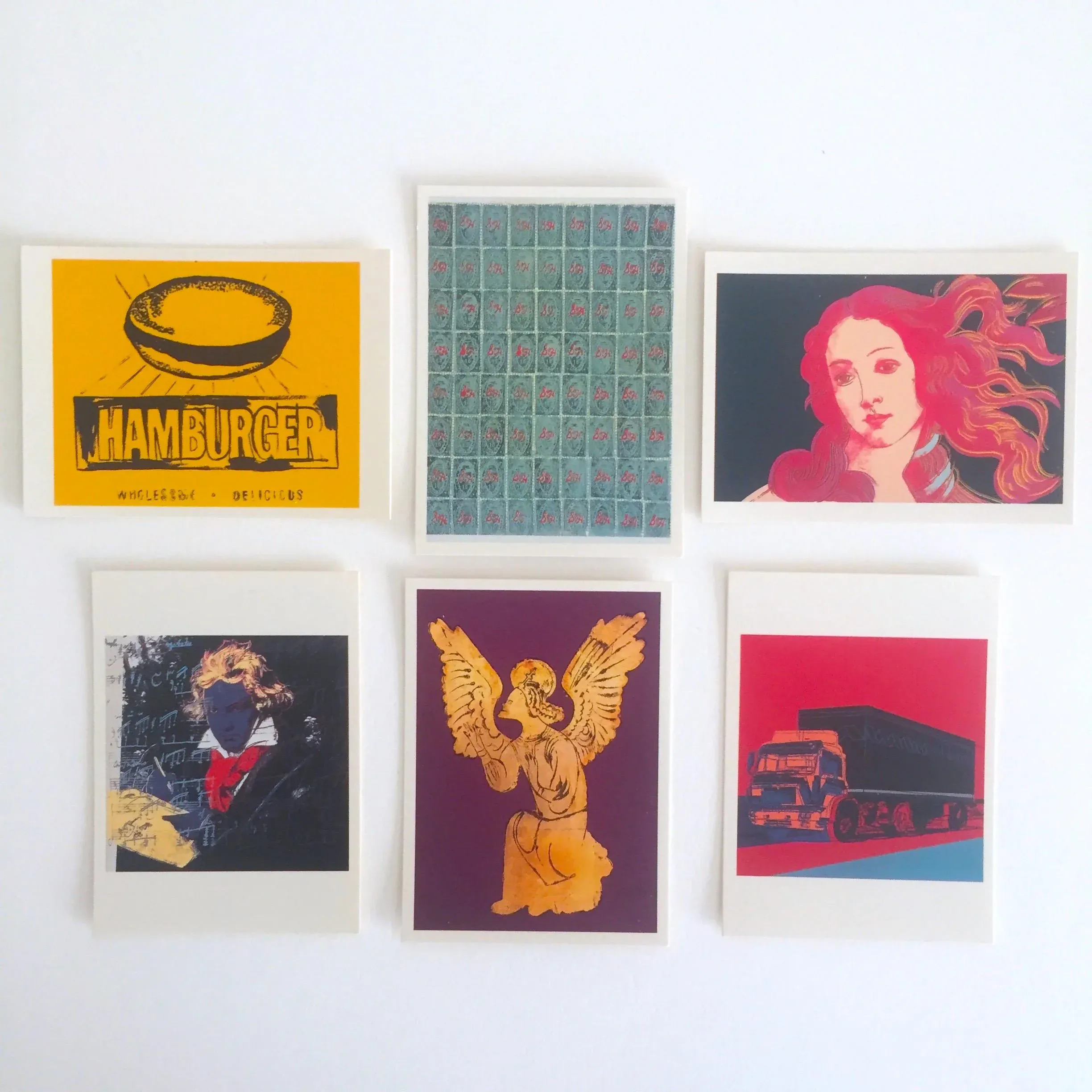 Vintage Andy Warhol Collector's Pop Art Trading Cards - Boxed Set