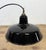 Industrial Black Enamel Factory Pendant Lamp, 1960s For Sale - Image 10 of 16