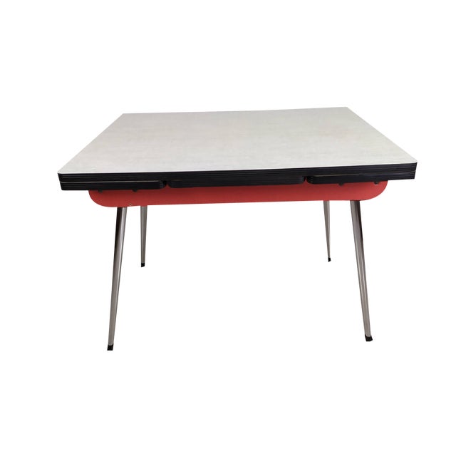 Vintage Formica Extentable Table, 1960s For Sale
