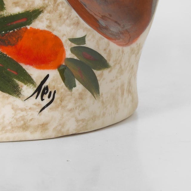 Vintage Ceramic Vase from Tessier, France, 1960s For Sale - Image 4 of 10