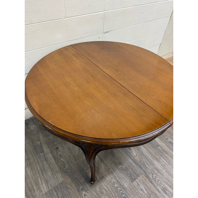 Vintage Drexel Basque Provincial Collection French Louis XV Style Dining Table For Sale In Kansas City - Image 6 of 18