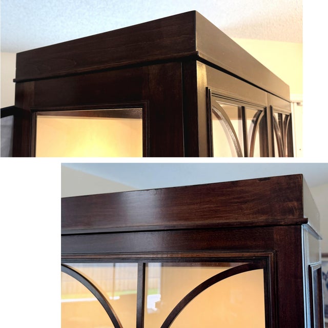 Hickory White Hickory White Skyloft Bunching Display or China Cabinet For Sale - Image 12 of 18