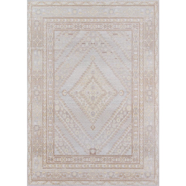 Momeni Isabella Ranbir Grey 5'3" X 7'3" Area Rug For Sale