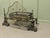 Antique Fire Grate on Andirons with Brass Guard, 1800s For Sale - Image 6 of 9