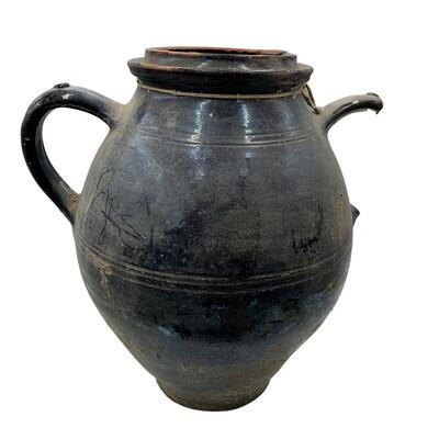 Farmhouse Antique Terracotta Vessel For Sale - Image 3 of 5