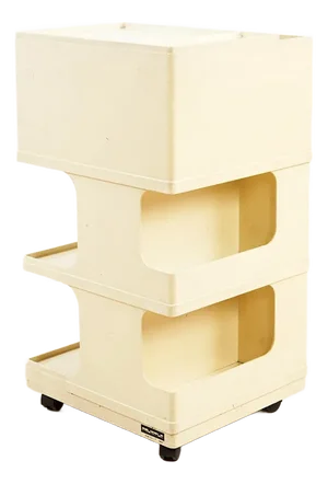 Italian Polystyle Plastic Work Trolley