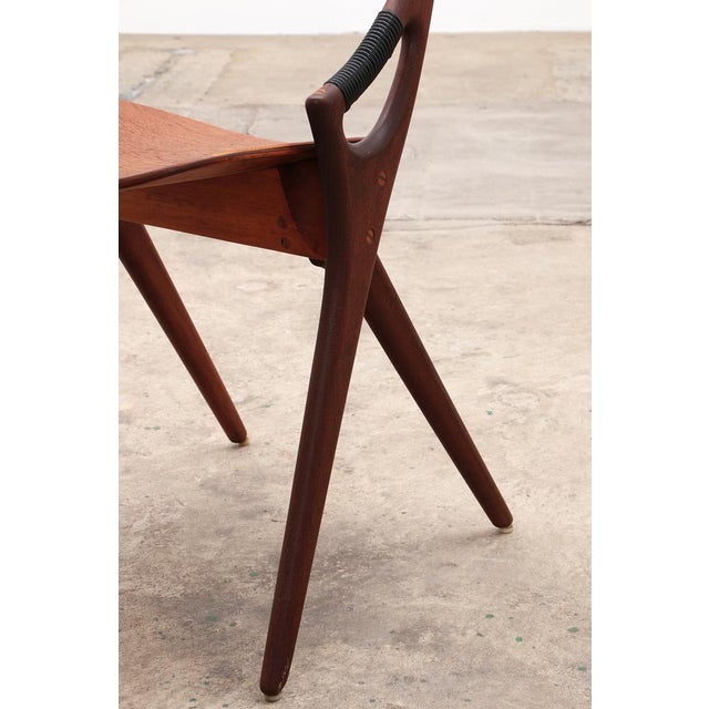Model 71 Dining Chairs by Arne Hovmand Olsen for Mogens Kold, 1960s, Set of 4 For Sale - Image 11 of 18