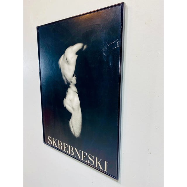 Postmodern 1989 Victor Skrebneski Nude (From the Series: Backs) Framed Poster for the Chicago International Film Festival For Sale - Image 3 of 9