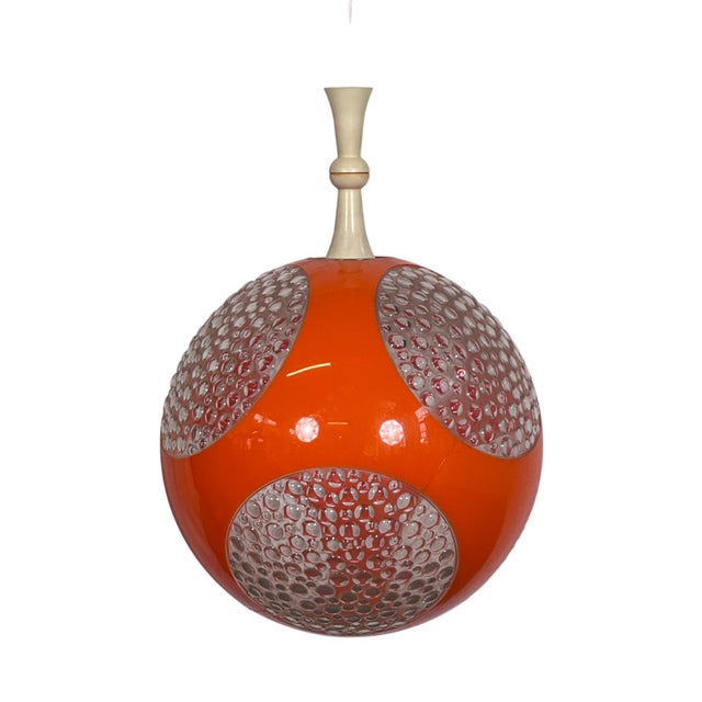 Hungarian Bug Eye Ceiling Lamp from Szarvasi, 1960s For Sale