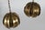 Mid-Century Modern Poppy Pendants in Brass by Svend Aage Holm Sørensen for Holm Sørensen & Co, Denmark, 1960s, Set of 2 For Sale - Image 3 of 11