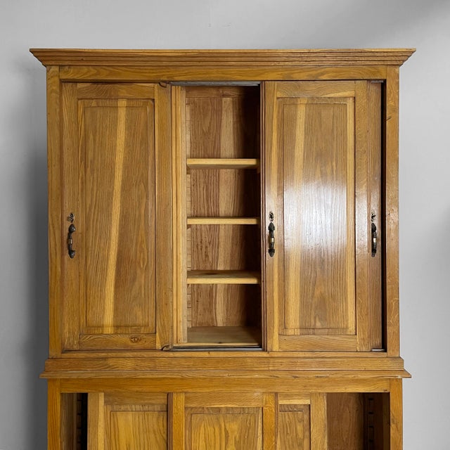Art Nouveau Italian Sideboard in Wood, 1920s For Sale - Image 6 of 18