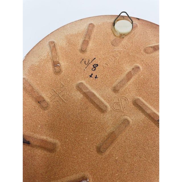 Italian Decorative Wall Plate, 1965 For Sale - Image 3 of 6