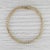 Modern 3ctw Diamond Tennis Bracelet 14k Yellow Gold 7.25" 3.3mm For Sale - Image 3 of 5