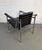 Vintage Le Corbusier Leather "Lc1 Basculant" Sling Chairs for Cassina For Sale - Image 15 of 17