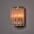 Doria Leuchten Germany 1970s Doria Leuchten Brass and Ice Glass Wall Lamps - a Pair For Sale - Image 4 of 17