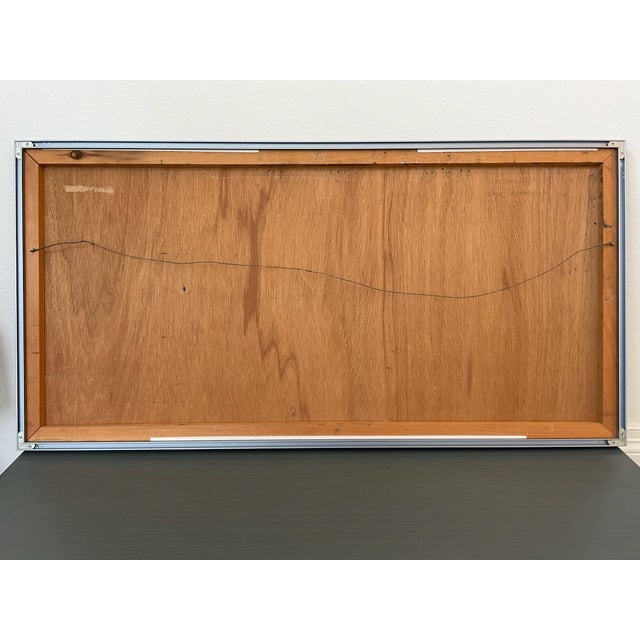 Mix Media Street Abstract Impressionist California Signed Oil on Panel, Framed Paintings For Sale - Image 4 of 17