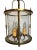 Perfect with any style architecture. Original patina brass three light chandelier will look fabulous in an entryway,...