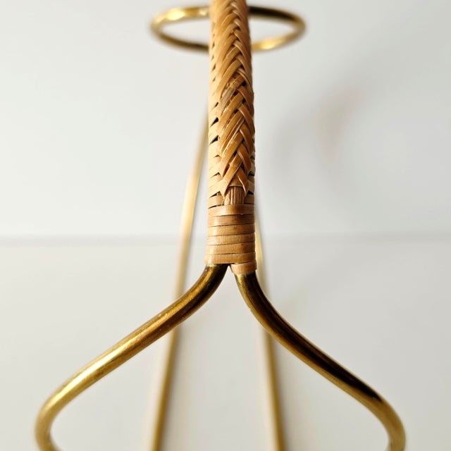 Gold Bottle Holder in the style of Carl Auböck, Austria, 1950s For Sale - Image 8 of 18