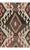 Tribal Mid-Century Vintage Kilim Rug in Beige Brown and Pink Tribal Geometric Pattern For Sale - Image 3 of 7