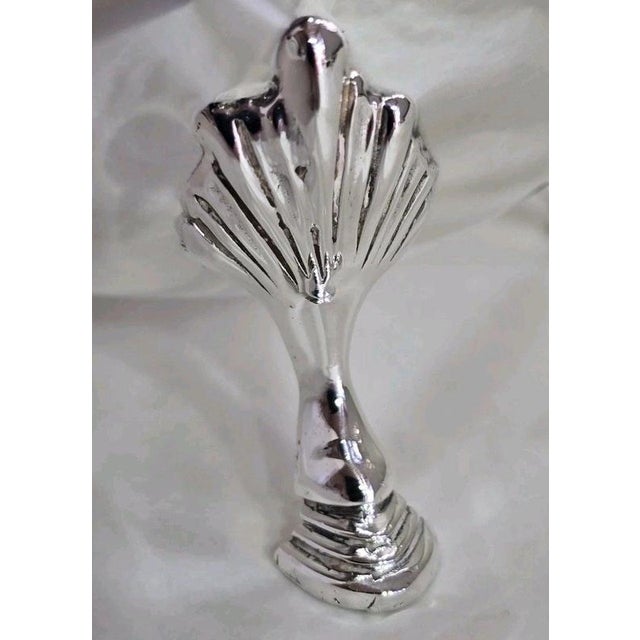 Mid-Century Britannia Standard Silver Gravy Boat, Dublin, 1968 For Sale - Image 10 of 13