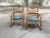 This pair of bamboo armchairs is from the 1960s.