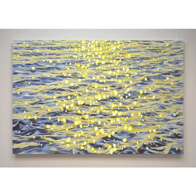 In this painting, I captured the mesmerizing interplay of light on water—a spectacle that stirs a deep sense of calm and...