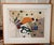 Signed by 'Peters' Large Mid-Century Style Modern Abstract Fish Mixed Media Collage - Framed For Sale - Image 15 of 18