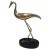 Circa 1970 French Brass Bird on a Blackened Base For Sale - Image 13 of 13