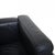 LC2 Three-Seater Sofa in Black Leather by Le Corbusier, 1990s For Sale - Image 10 of 18