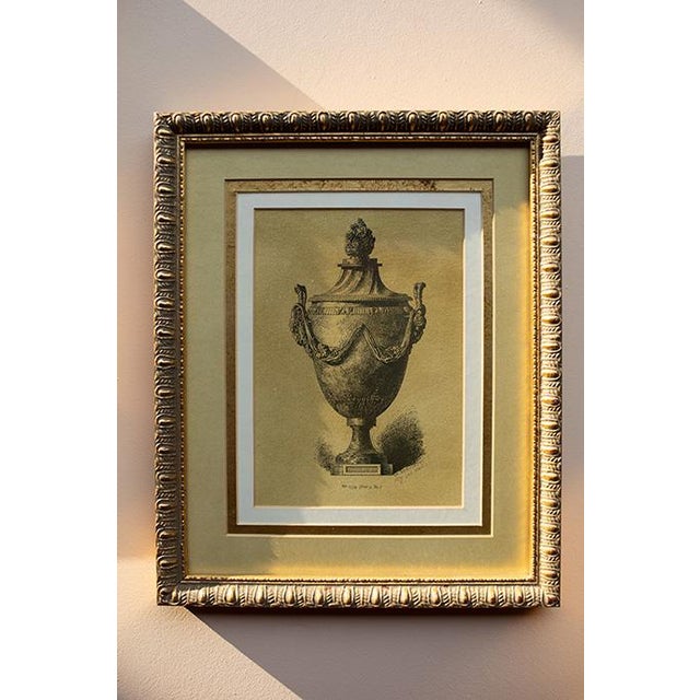 Vintage Neoclassical Gilded Framed Prints by c.h. Kreutzberger – Set of 4 For Sale - Image 12 of 15