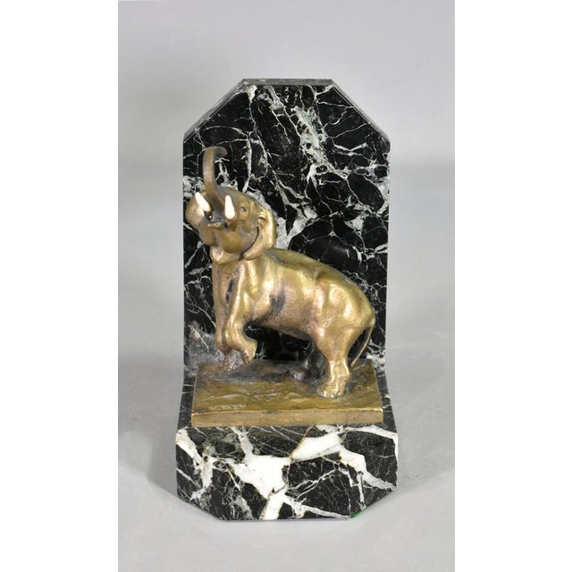 Art Deco French Bookends in Bronze from H. Fady, 1930s, Set of 2 For Sale - Image 9 of 14