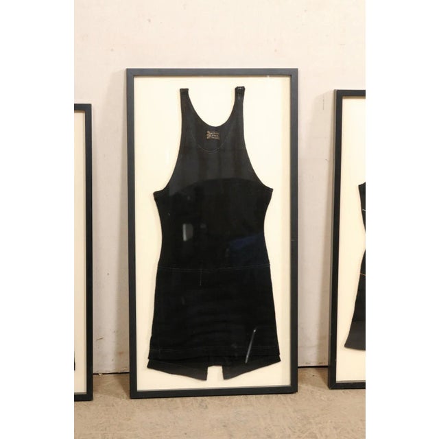 Collection of Framed 1920's Swimwear - Set of 3 For Sale - Image 9 of 10