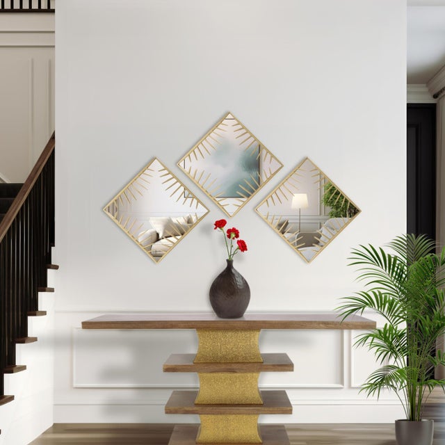 Robin Baron Bambrick Square Mirror For Sale - Image 11 of 11