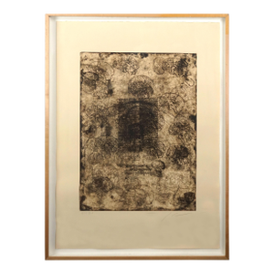 Brainiac Silkscreen Abstract -- "Sesos" - Rauschenberg Style by Michael Pauker