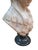 19th-Century Italian Alabaster Bust, Likely of the “Song of Solomon’s” Shulamite For Sale - Image 12 of 17