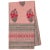 Pink Roza 10-Seat Coral Pink Tablecloth For Sale - Image 8 of 9
