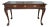 Mt. Airy Furniture Flamed Mahogany Chippendale Console Table For Sale