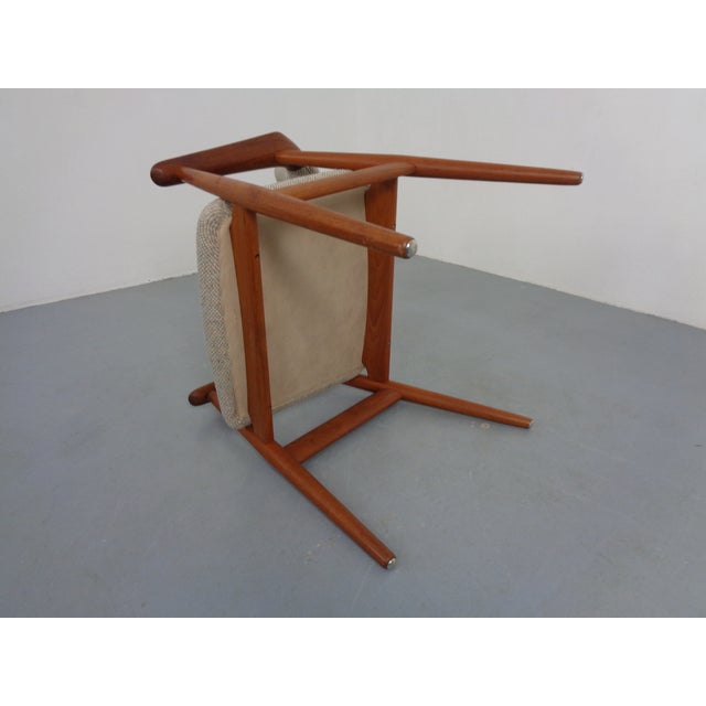 Teak & Wool GM11 Armchair from Svend Aage Eriksen of Glostrup, Denmark, 1960s For Sale - Image 15 of 18